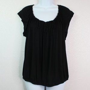 Max Studio Peasant Boho Braided Neckline T…